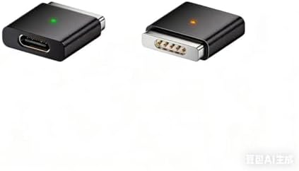 Type-C to MagSafe 2 İle Uyumlu Dönüştürücü | 100W Hızlı Şarj Destekli | MacBook İle Uyumlu Çevirici Gri SF-2