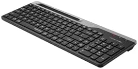 FBK25 (Q) Türkçe FN-Multimedya Bluetooth & 2.4Ghz Kablosuz Klavye, Siyah