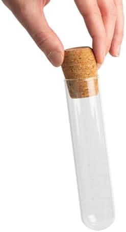 Toganoo Isıya Dayanıklı Borosilikat Cam Çay Süzgeci - Pratik Tüp Çay Filtresi - Bitki Çayları ve Yeşil Çay İçin Metal Tadı İçermeyen Demlik İçi - Healthy Glass Tea Infuser