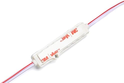 10 Adet Beyaz 10000K Samsung Modül Led Mercekli 12v 1.08 Watt, Beyaz Ve Günışığı Renk Seçeneği, Tabela, Akvaryum, Vitrin Uygulama