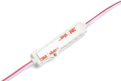 10 Adet Beyaz 10000K Samsung Modül Led Mercekli 12v 1.08 Watt, Beyaz Ve Günışığı Renk Seçeneği, Tabela, Akvaryum, Vitrin Uygulama