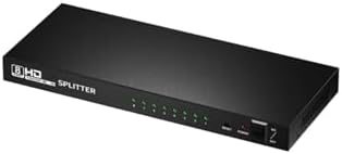 Monte Lua 1 Giriş 8 Çıkış Port 1080P FHD HDMI Dağıtıcı Splitter (8li Çoklayıcı)