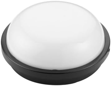 15W Artos Siyah Led Nem Su Geçirmez Banyo Bahçe Balkon Modern Tavan Duvar Lambası Beyaz Işık 6500K IP65 Dış Mekan Kullanıma Uygun
