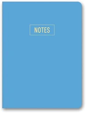 Notes Mini Defter Çizgili Mavi 14x20 cm