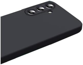 & AKSESUAR Galaxy S26 Plus ile Uyumlu İçi Özel Kadife Kaplı Lansman Kılıf-Kamera Korumalı Silikon,İnce Yapılı,Tam Koruma Sağlayan Kılıf (Siyah)