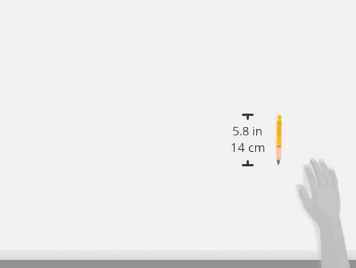 Mekanik Kurşun Kalem 1.3mm, Kalın Gövde, Yumuşak Grip, Fosforlu Turuncu