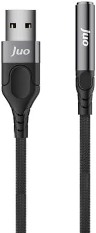 USB-A to 3.5mm Kulaklık Mikrofon Aux Dönüştürücü Harici Ses Kartı