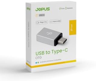 Jopus Universal Type C Mix Mini USB Otg JO-IP04-Gümüş