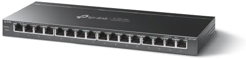 TL-SG116P, 16-Port Gigabit Desktop Switch with 16-Port PoE+