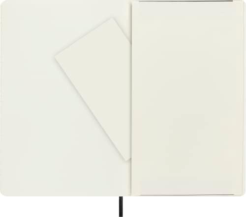 Moleskine Large Boy Yumuşak Kapak Çizgili Defter Siyah