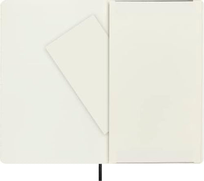 Moleskine Large Boy Yumuşak Kapak Çizgili Defter Siyah
