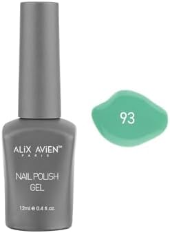 Yeşil Kalıcı Oje 93-Yoğun Renk Veren Jel Oje 12 ml-Nail UV Gel Polish 93
