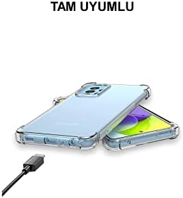 Xiaomi Poco X3 Pro ile uyumlu ile Uyumlu Kapak Şeffaf Airbag Antishock Köşe Korumalı Silikon Kılıf