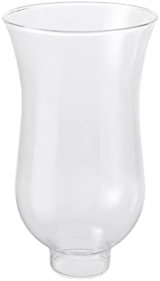 Aspen Creative Clear 23066-01 Flare Şekilli Geçiş Tarzı Yedek Cam Gölge, 1-1/2 inç Montaj Boyutu, 15,7 cm yükseklik x 9,9 cm çap