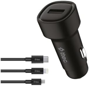 SmartCharger 2.4A Araç Şarj Aleti + Trio Kablo 2CKS30TS