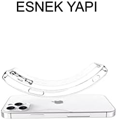 Galaxy S20 ile uyumlu Kapak Kamera Korumalı Süper Silikon Şeffaf Kılıf