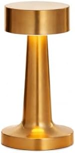 Modern Kablosuz Şarjlı Masa Lambası Dokunmatik Masa Lambası USB Şarjlı Dekoratif Taşınabilir Ortam Aydınlatma Mantar Masa Lambası Gold Altın Masa Lambası Masa Lambası Kamp Piknik Lambası