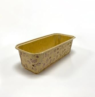 25'li Jumbo Büyük Boy Baton Kek Kalıbı Kraft Kek Desenli Muffin Kek Kapsülü, 23x7 Cm