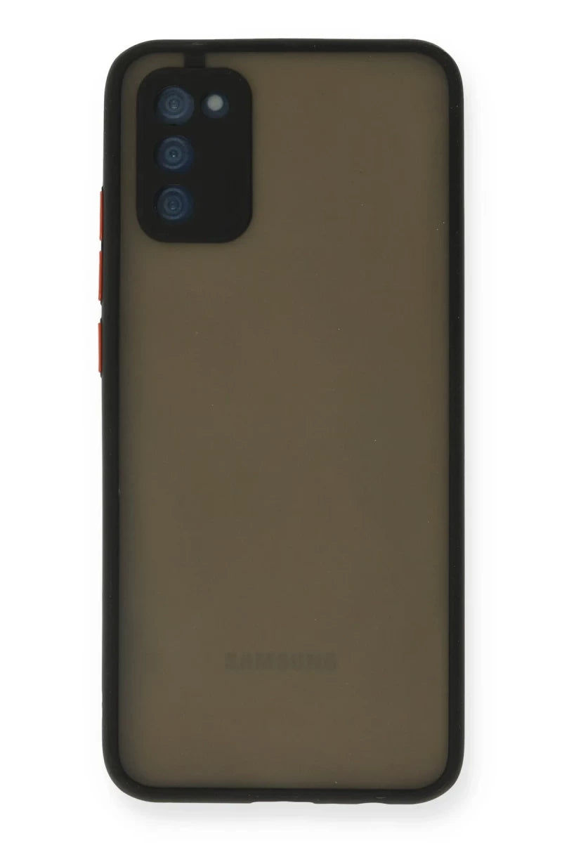 Samsung Galaxy A02S Kılıf Montreal Silikon Kapak - Siyah