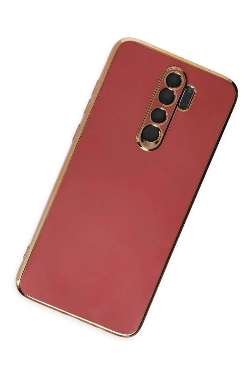 Xiaomi Redmi Note 8 Pro Kılıf Volet Silikon - Kırmızı