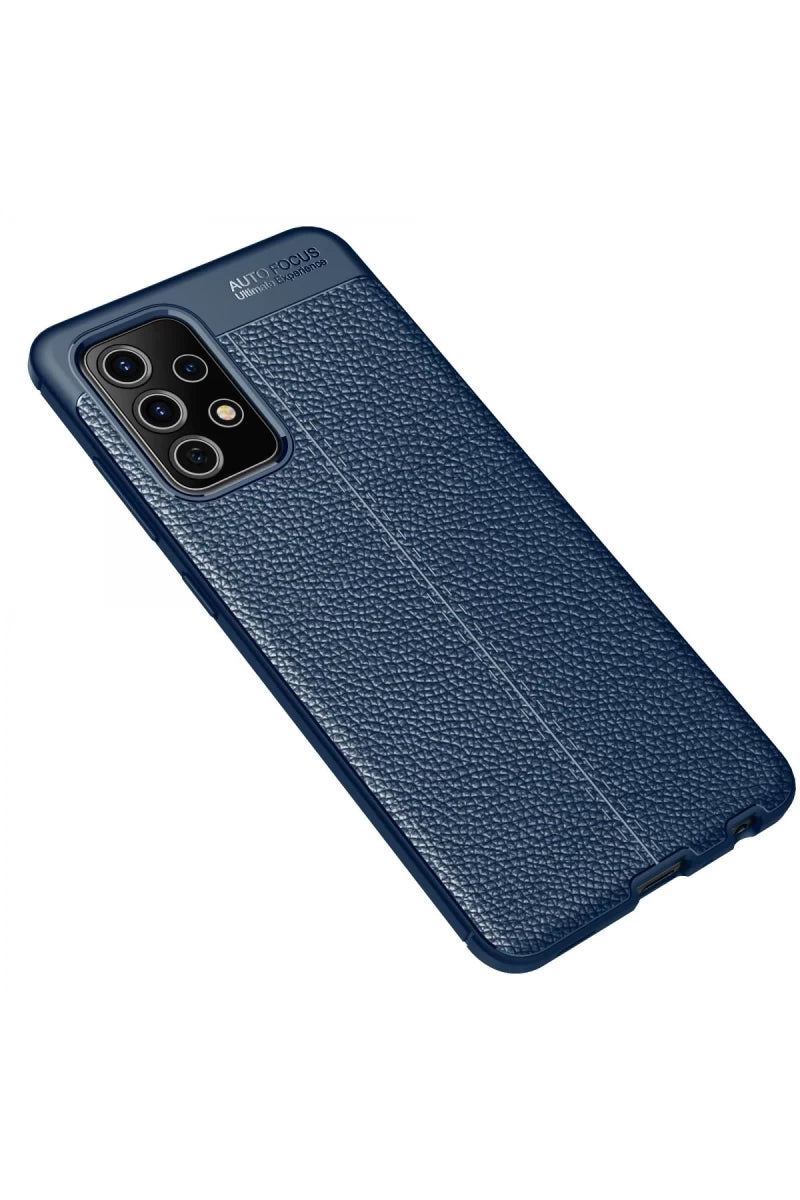 Samsung Galaxy A72 Kılıf Auto Focus Kapak - Lacivert