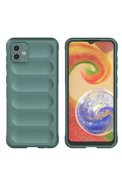 Samsung Galaxy A05 Kılıf Optimum Silikon - Koyu Yeşil