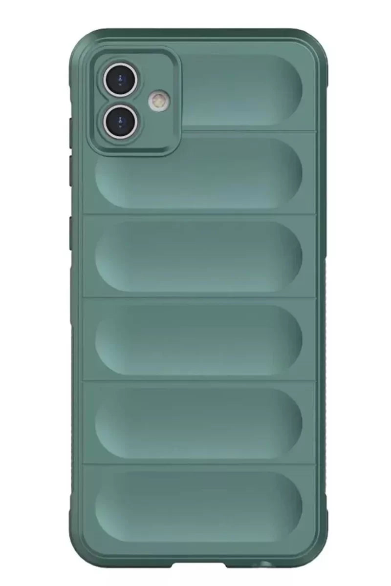 Samsung Galaxy A05 Kılıf Optimum Silikon - Koyu Yeşil