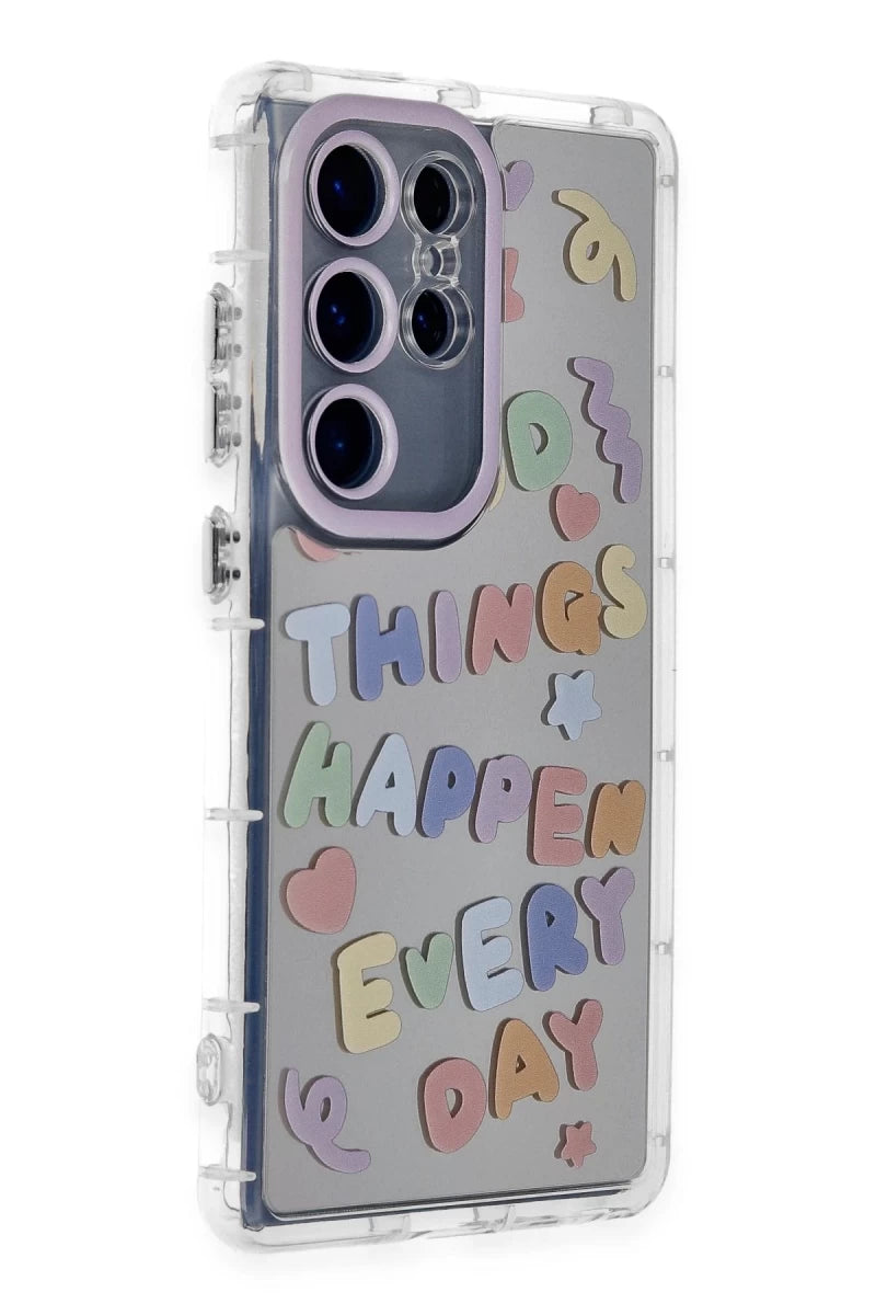 Samsung Galaxy S24 Ultra Kılıf Reflexion Desenli Kapak - Desen 7