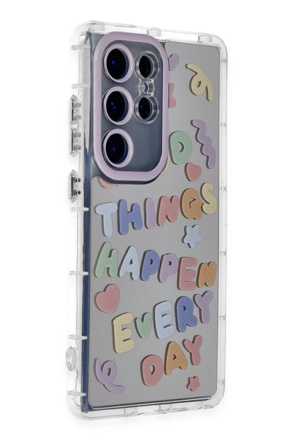 Samsung Galaxy S24 Ultra Kılıf Reflexion Desenli Kapak - Desen 7