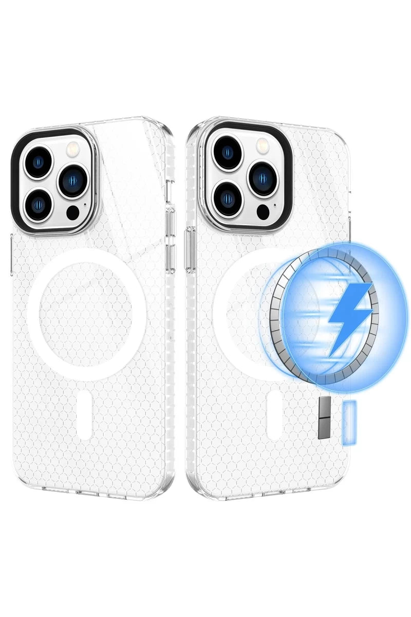 Apple iPhone 13 Pro Kılıf Beta Magneticsafe Silikon - Şeffaf