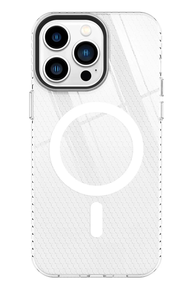 Apple iPhone 13 Pro Kılıf Beta Magneticsafe Silikon - Şeffaf