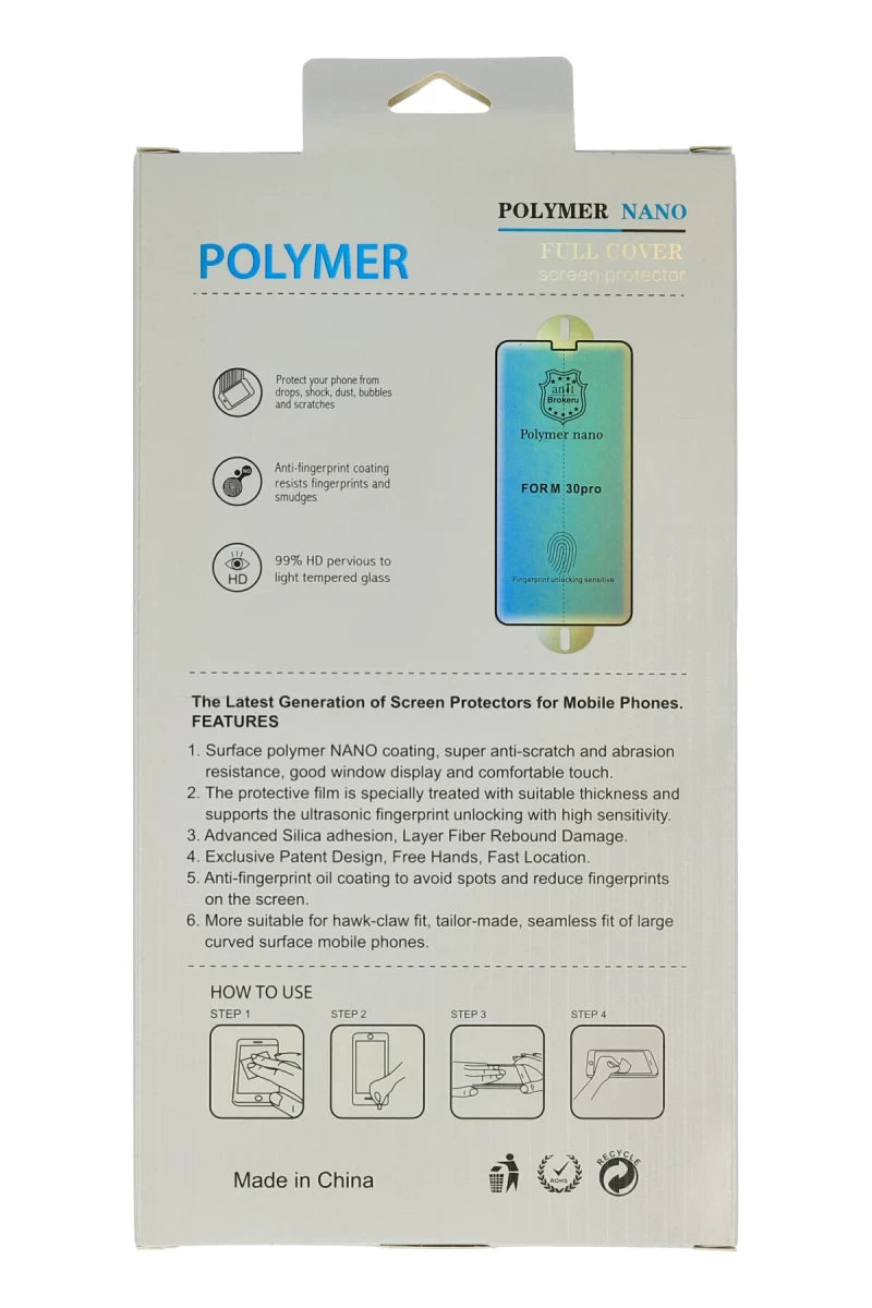 Apple iPhone 12 Pro Max Polymer Nano Ekran Koruyucu