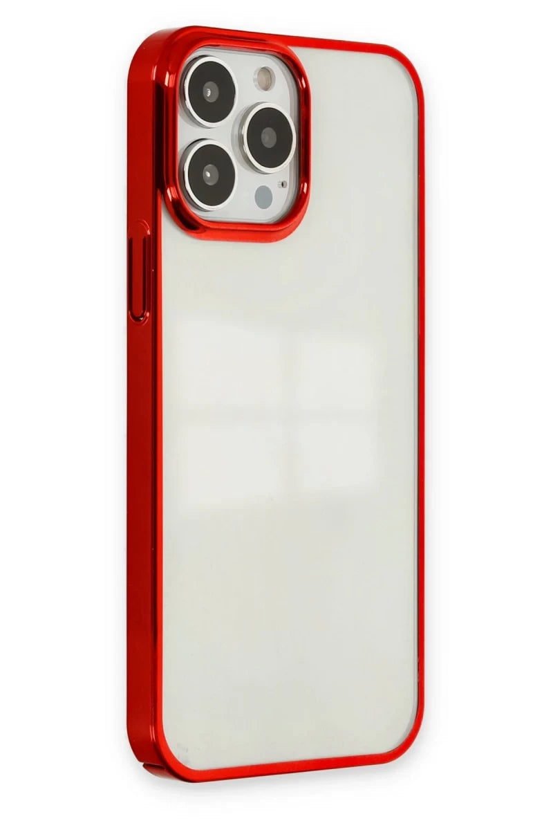 Apple iPhone 14 Pro Kılıf Element Silikon - Kırmızı