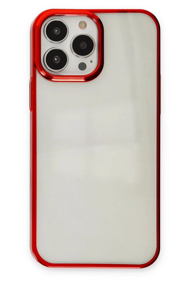 Apple iPhone 14 Pro Kılıf Element Silikon - Kırmızı