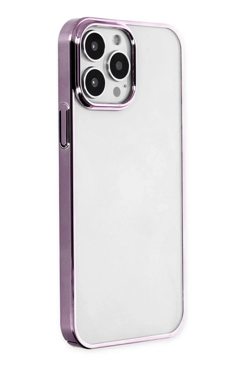 Apple iPhone 14 Pro Kılıf Element Silikon - Lila