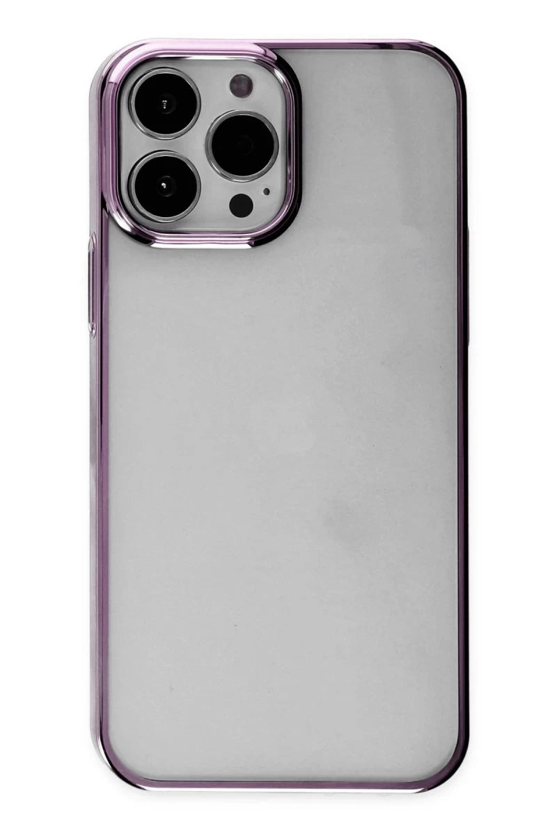 Apple iPhone 14 Pro Kılıf Element Silikon - Lila