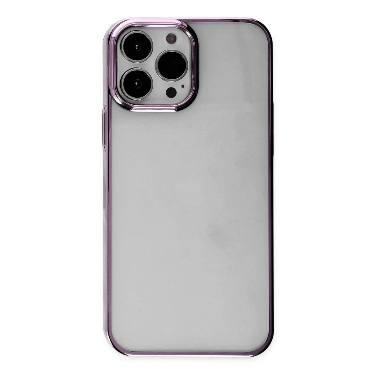 Apple iPhone 14 Pro Kılıf Element Silikon - Lila