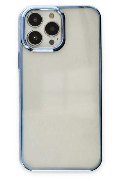 Apple iPhone 14 Pro Max Kılıf Element Silikon - Sky Blue