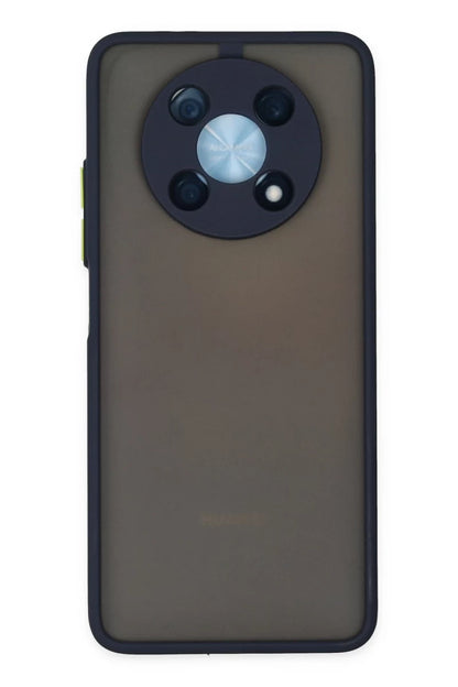 Huawei Nova Y90 Kılıf Montreal Silikon Kapak - Lacivert
