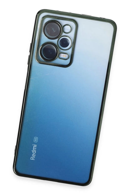 Xiaomi Redmi Note 12 Pro 5G Kılıf Razer Lensli Silikon - Yeşil