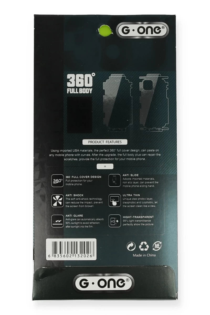 Apple iPhone 11 Pro 360 Full Body Arka Koruyucu