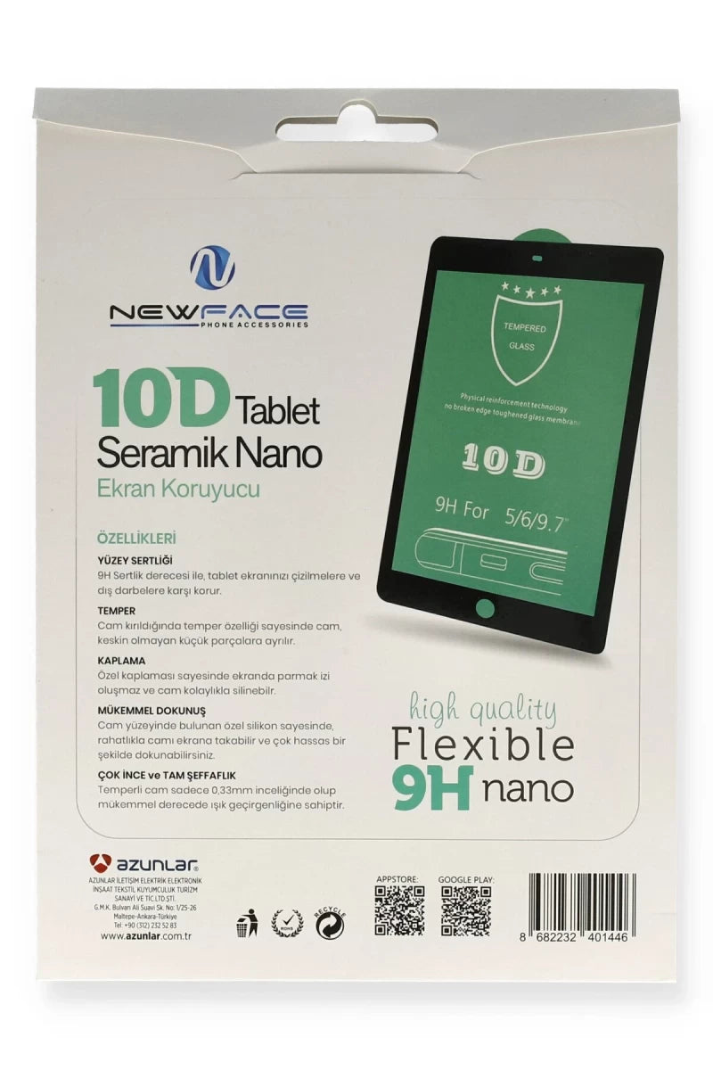 Samsung Galaxy T720 Tab S5e 10.5 Tablet 10D Seramik Nano