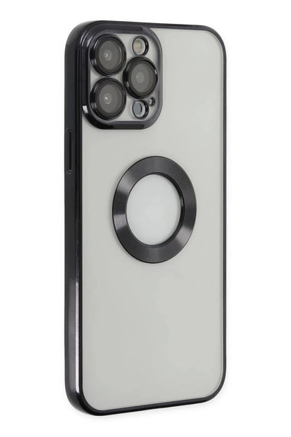 Apple iPhone 14 Pro Kılıf Slot Silikon - Siyah