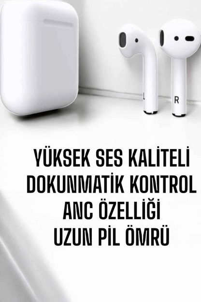 2.nesil Kablosuz Bluetooth Kulaklık Uzun Pil Ömrü