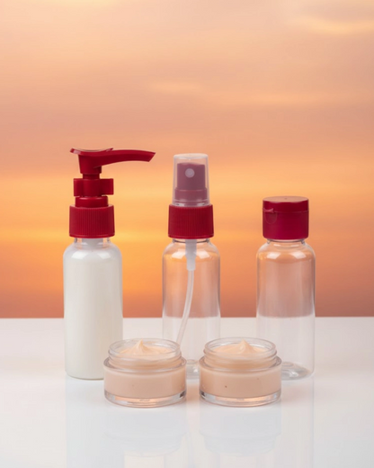 30 Ml 5’li Seyahat Banyo Şişe Seti Sızdırmaz Tasarım