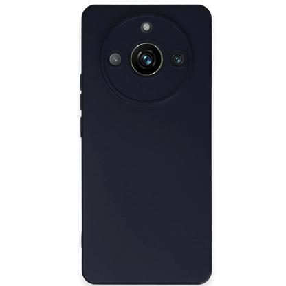 Realme 11 Pro Kılıf Nano içi Kadife Silikon - Lacivert