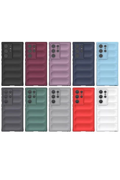 Samsung Galaxy S24 Ultra Kılıf Optimum Silikon - Kırmızı