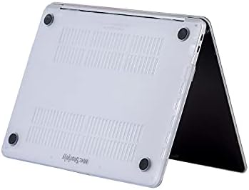 MacBook Air M1 Kılıfı 13 İnç A2337 A2179 A1932 Uyumlu Sert Kapak Hard Case Koruyucu Kılıf MacBook Air 13 İnç Kılıfı Çizilme ve Darbe Koruyucu UV Baskılı Yaprak Çiçek Desenli Pembe