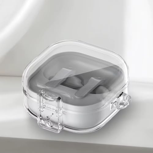 Galaxy Buds 4 / Buds 4 Pro Uyumlu Şeffaf Premium Kulaklık Kılıfı – Güvenlik Kilidi Mekanizmalı, Darbe Emici TPU Malzeme (Şeffaf)