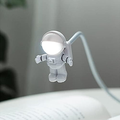Yaratıcı Astronot USB Işık Esnek USB Led Işık Dizüstü Bilgisayar, Masaüstü, PC ve MAC Bilgisayar için, Güç Bankası veya Dizüstü Bilgisayardan Güç